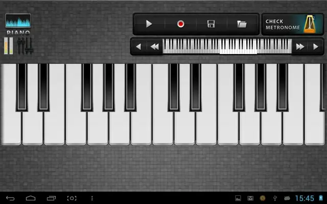 Keyboard Piano android App screenshot 1