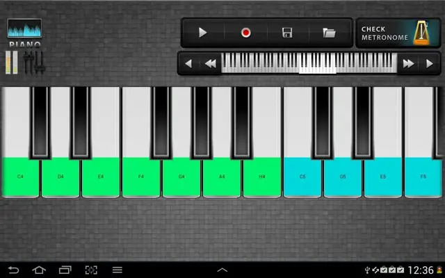 Keyboard Piano android App screenshot 5